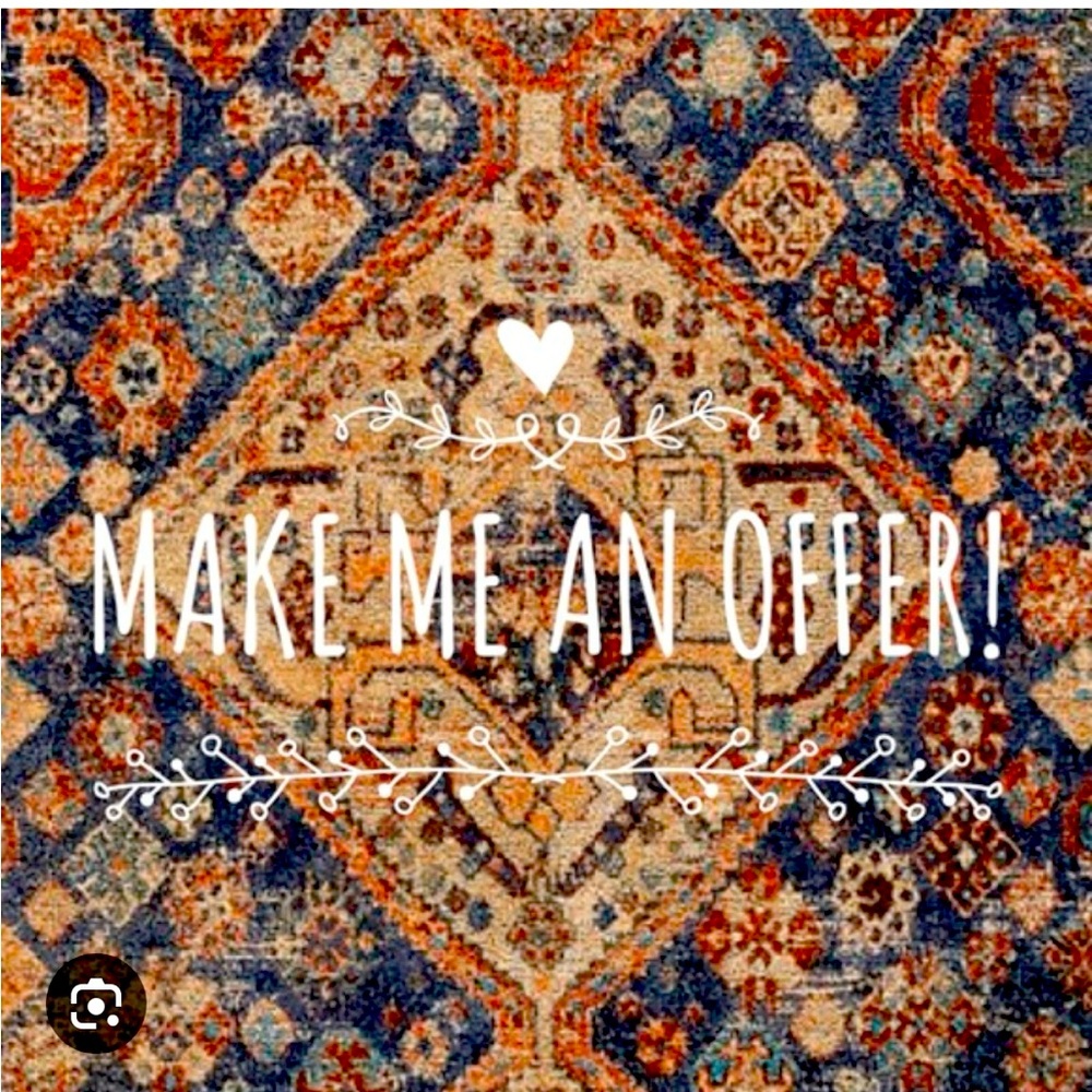 I love offers and counteroffers $ let’s meet in the middle and all be happy !😍